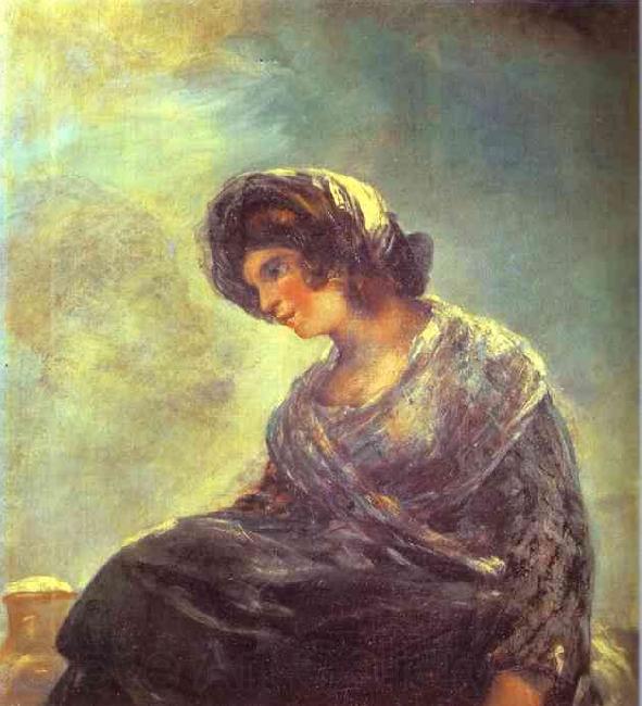 Francisco Jose de Goya The Milkmaid of Bordeaux. Germany oil painting art